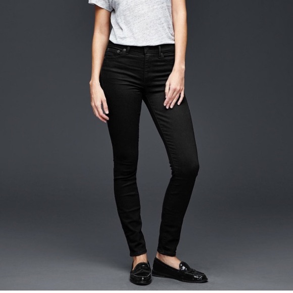 Gap skinny black jeans Clearance